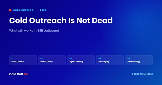 Cold Outreach Isn’t Dead