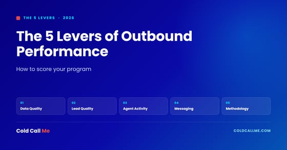 The 5 Levers of Outbound Performance: How to Score Your Program