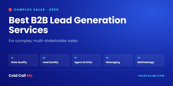 Best B2B Lead Generation Services for Complex Sales