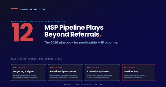 12 MSP Pipeline Plays Beyond Referrals for 2026