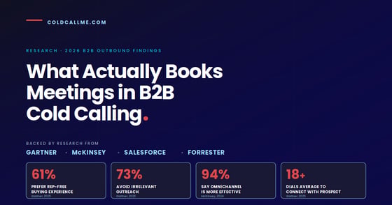 What Actually Books Meetings in B2B Cold Calling (2026)