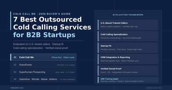 7 Best Cold Calling Services for Startups (2026)