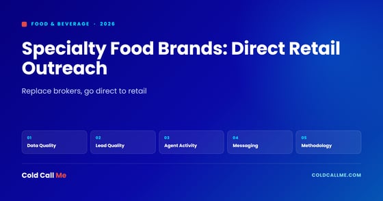 Specialty Food Brands: Direct Retail Outreach Guide